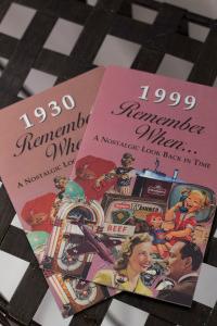 Folletos del año de nacimiento