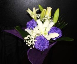 Commercial Lily Bouquet – Bolton Florist Inc, Bolton ON
