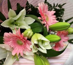 Gerbra Lily Bouquet – Bolton Florist Inc, Bolton ON