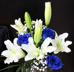 Rose Lily Bouquet – Bolton Florist Inc, Bolton ON