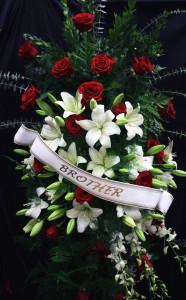 Funeral Wall Spray – Bolton Florist Inc, Bolton ON