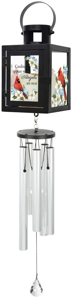 Chime Lantern 25" Cardinals