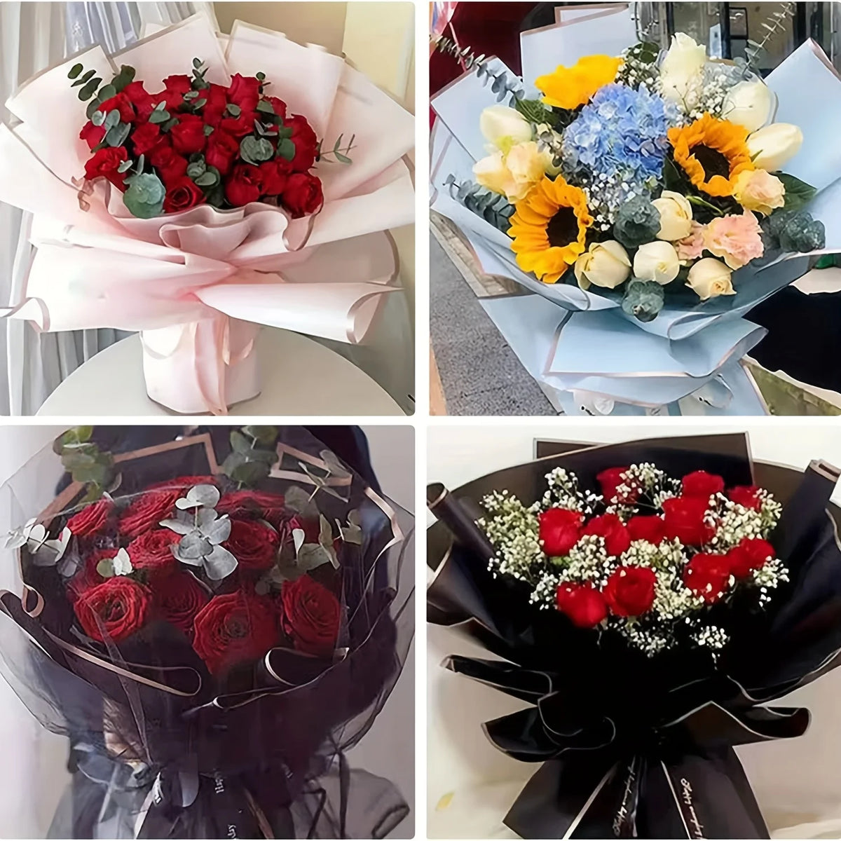 Deluxe Ruffle Wrap – Bolton Florist Inc, Bolton ON