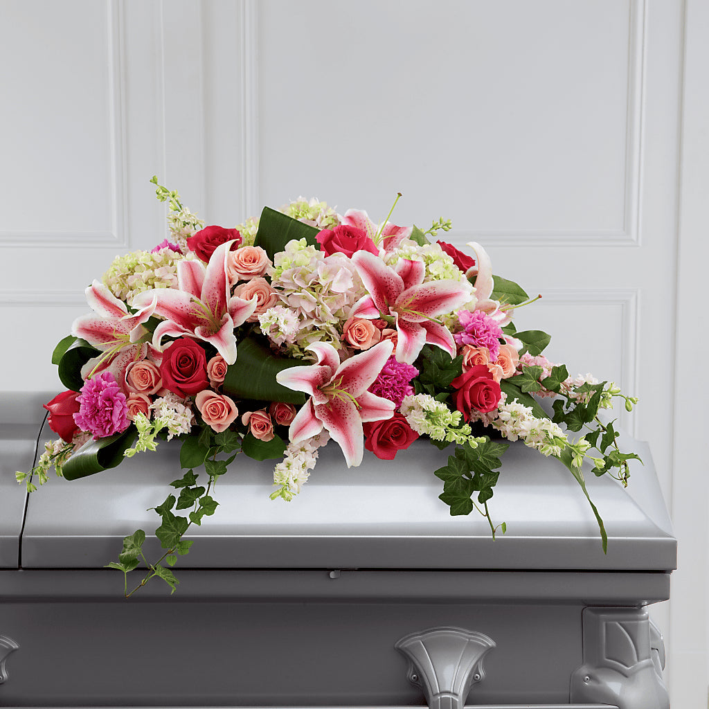 Splendid Grace Casket Spray – Bolton Florist Inc, Bolton ON