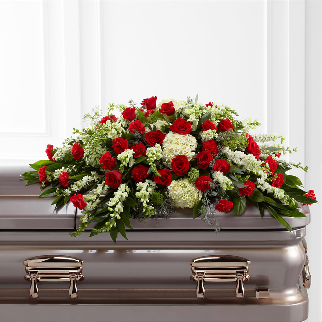 Sincerity Casket Spray – Bolton Florist Inc, Bolton ON