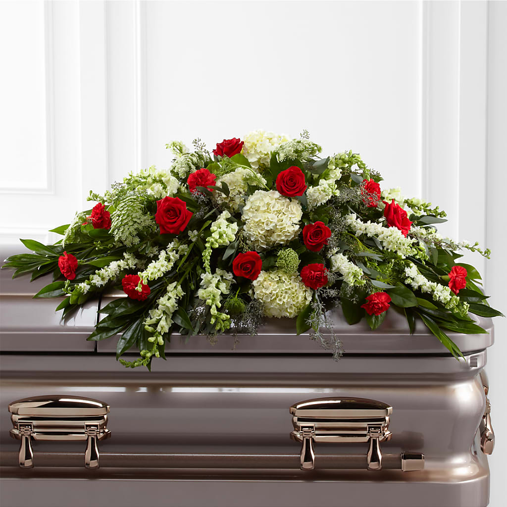Sincerity Casket Spray – Bolton Florist Inc, Bolton ON
