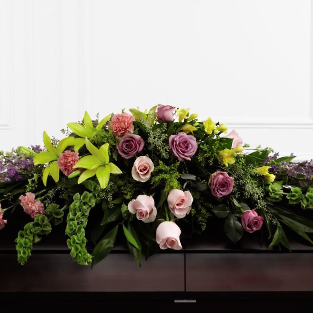 Forever Beloved Casket Spray – Bolton Florist Inc, Bolton ON
