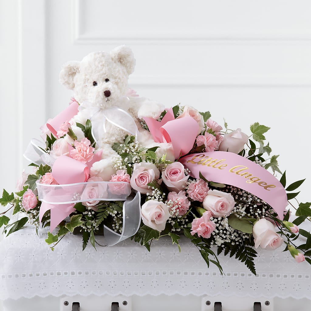 Touch of Sympathy Casket Spray – Bolton Florist Inc, Bolton ON