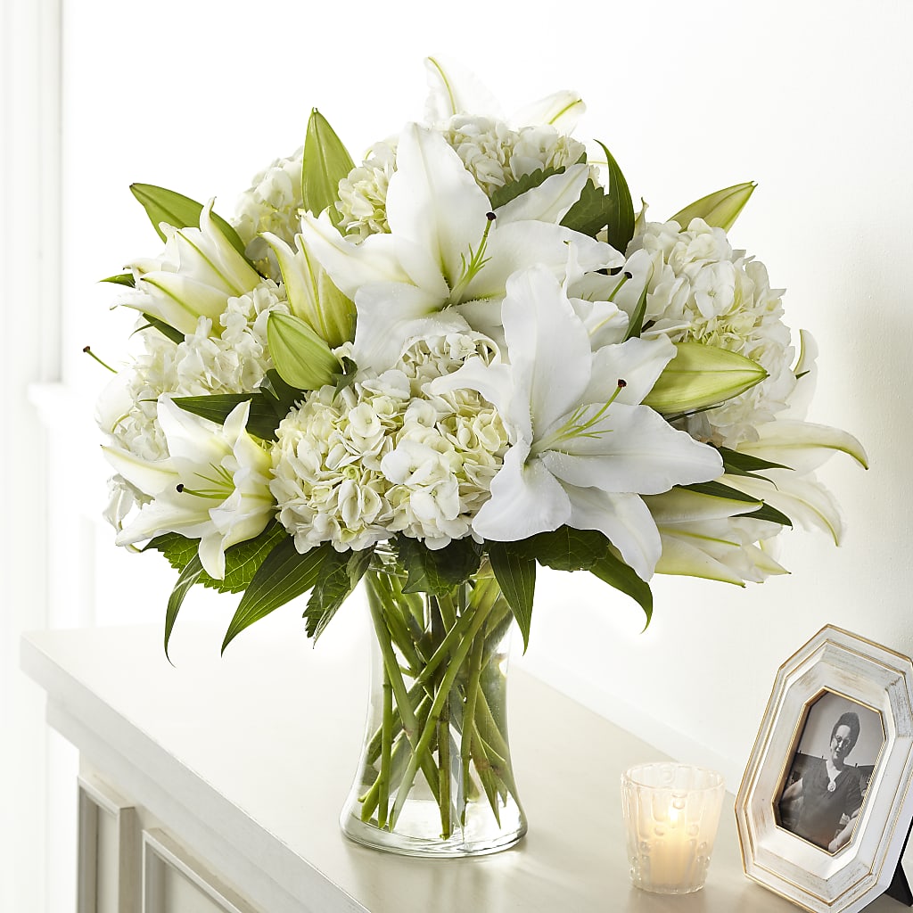 Compassionate Lily Bouquet – Bolton Florist Inc, Bolton ON