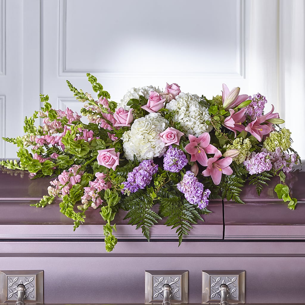 Life's Gratitude Casket Spray – Bolton Florist Inc, Bolton ON