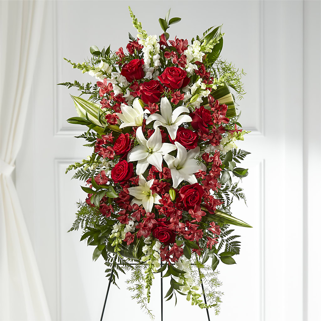 Everlasting Memory Standing Spray – Bolton Florist Inc, Bolton ON