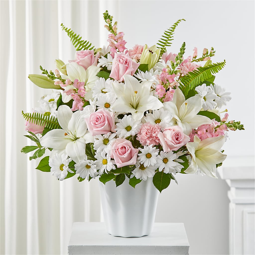 Soft Touch Tabletop Basket – Bolton Florist Inc, Bolton ON