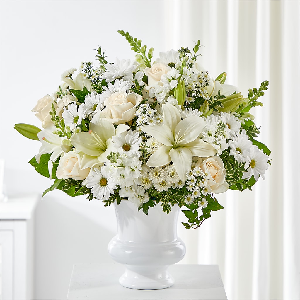 Uplifting Urn Arrangement – Bolton Florist Inc, Bolton ON