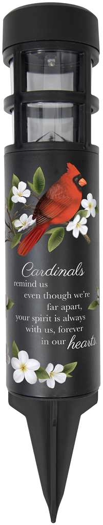 Solar Stake Light Cardinals