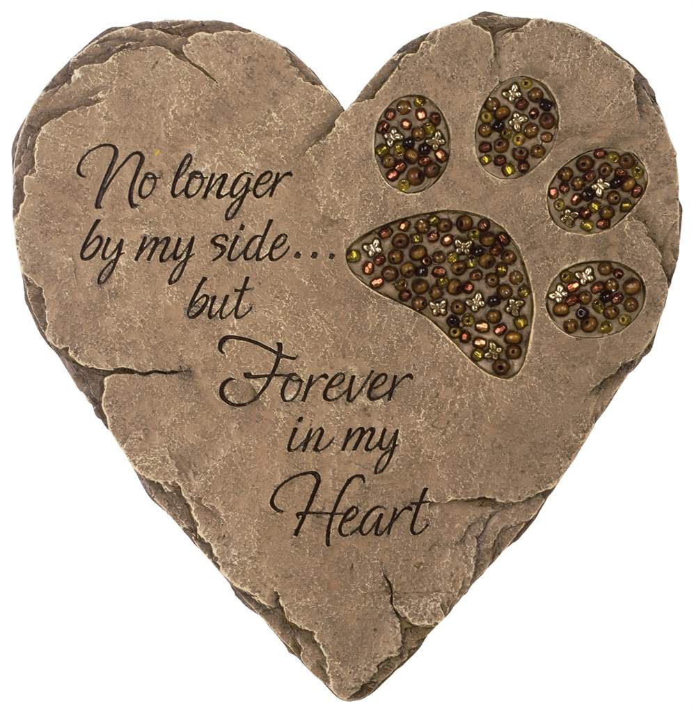 Garden Stone Pawprint