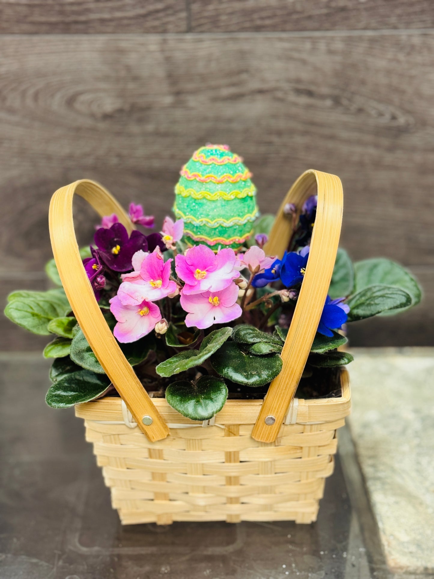 Violet Easter Basket