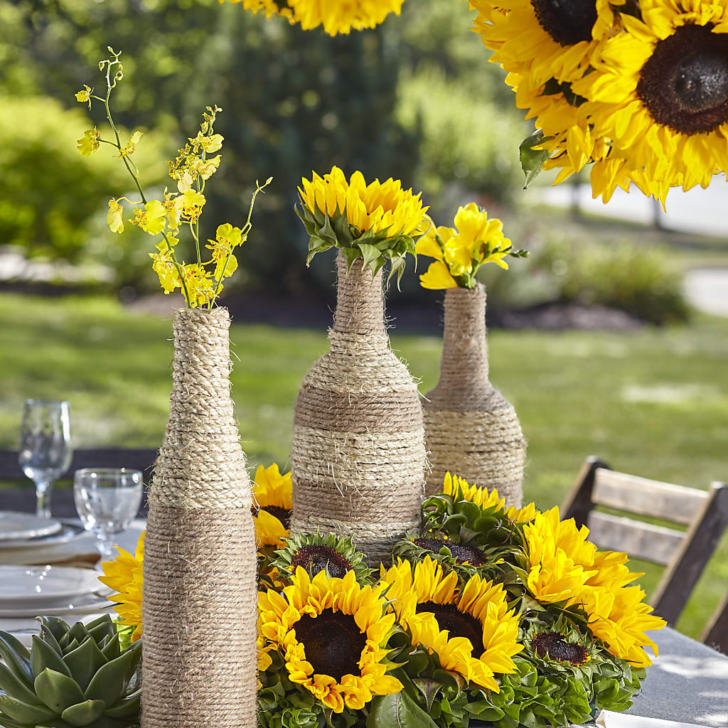 Sublime Garden Centerpiece – Bolton Florist Inc, Bolton ON