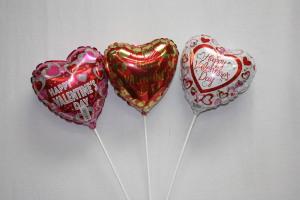 Assortiment de grands ballons « Joyeuse Saint-Valentin »