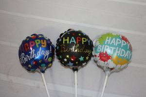 Small Happy Birthday Balloon –  Bolton Florist Inc, Bolton ON