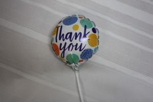 Small Thank You Balloon –  Bolton Florist Inc, Bolton ON