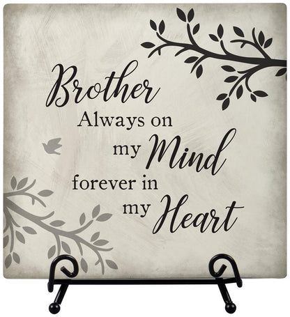 Easel Plaque Brother Comfort –  Bolton Florist Inc, Bolton ON