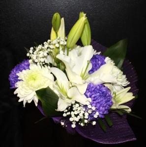 Commercial Lily Bouquet –  Bolton Florist Inc, Bolton ON