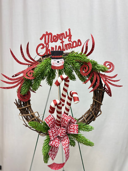 Merry Christmas wreath –  Bolton Florist Inc, Bolton ON