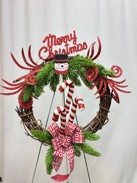 Merry Christmas wreath