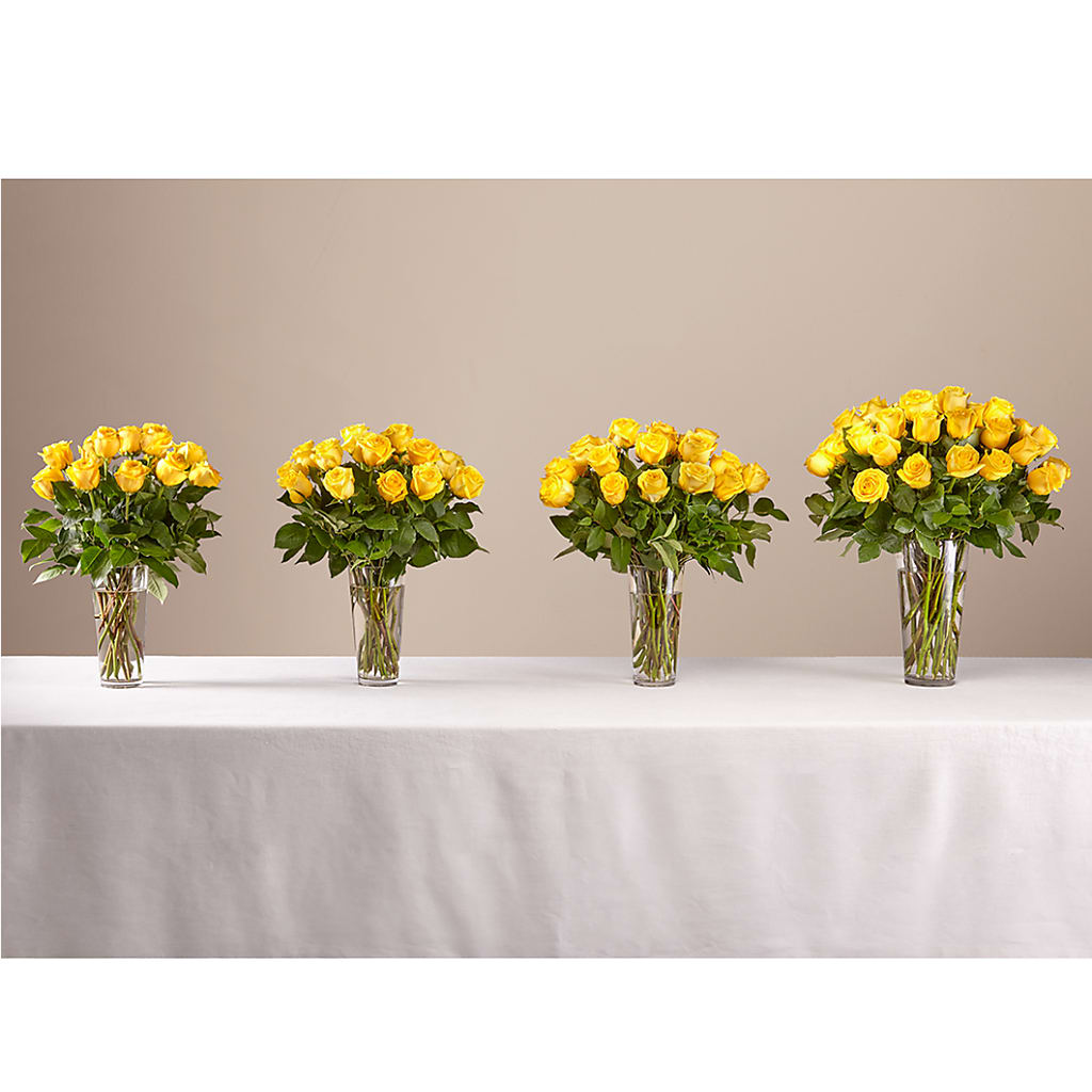 Long Stem Yellow Rose Bouquet –  Bolton Florist Inc, Bolton ON