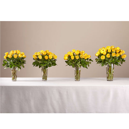 Long Stem Yellow Rose Bouquet –  Bolton Florist Inc, Bolton ON