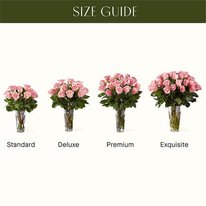 Long Stem Pink Rose Bouquet –  Bolton Florist Inc, Bolton ON
