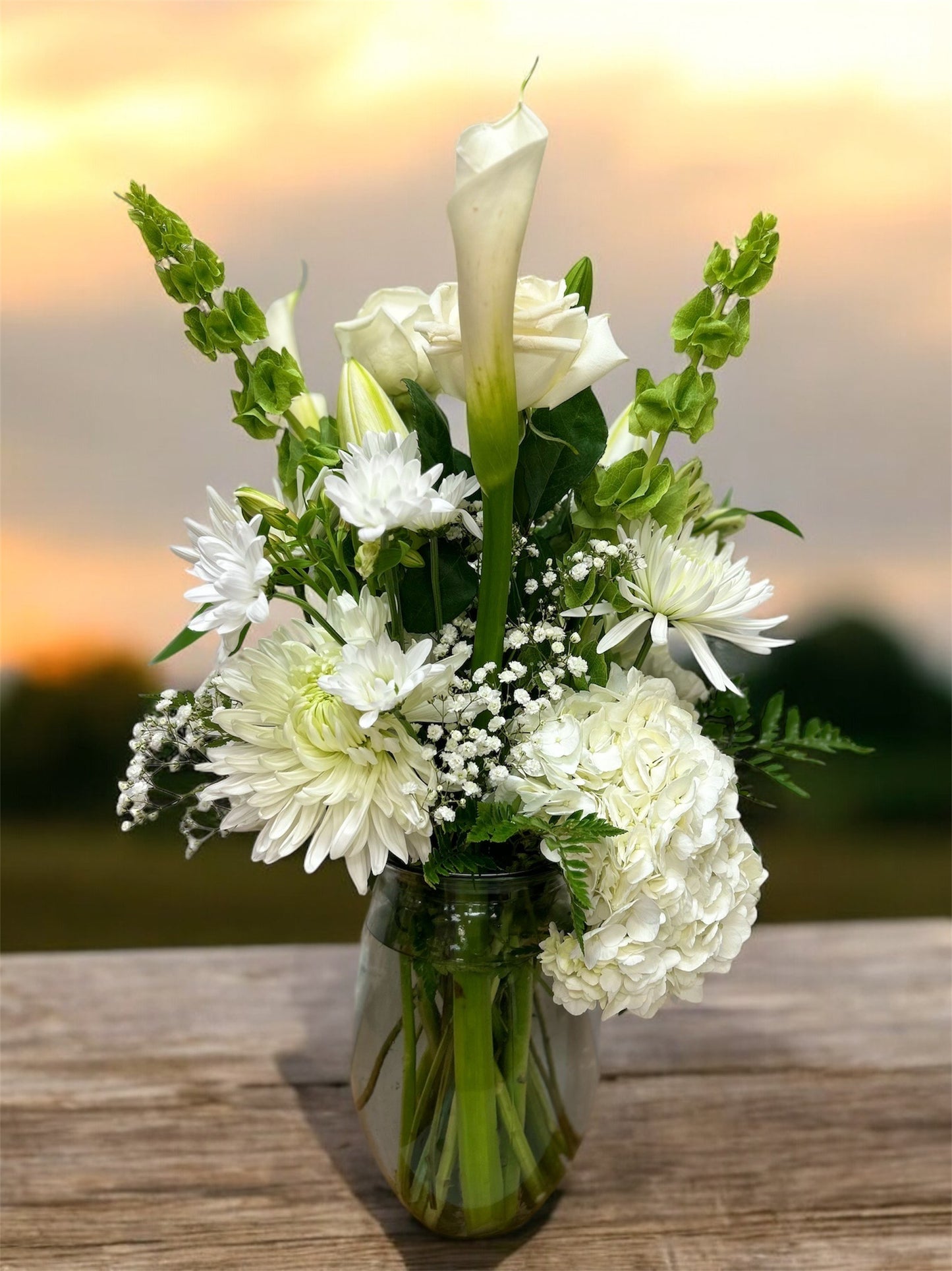 Stunning White Elegance