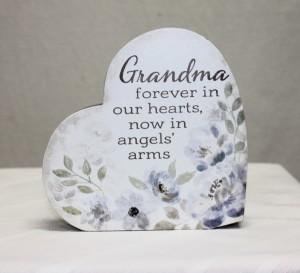 Grandma Memorial Heart –  Bolton Florist Inc, Bolton ON