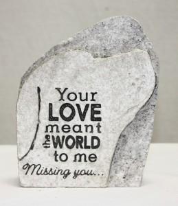 Pet Memory Stone –  Bolton Florist Inc, Bolton ON