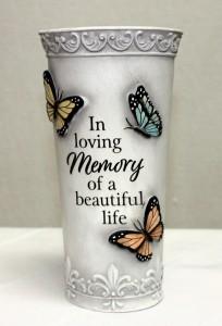 Silk Tombstone Vase –  Bolton Florist Inc, Bolton ON