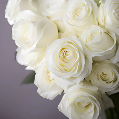 Valentine White roses –  Bolton Florist Inc, Bolton ON