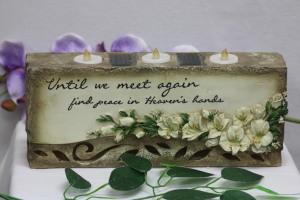 solar memorial candle –  Bolton Florist Inc, Bolton ON