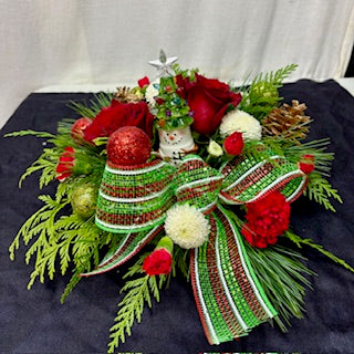 Enchanted Snowman Garden