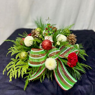 Enchanted Snowman Garden