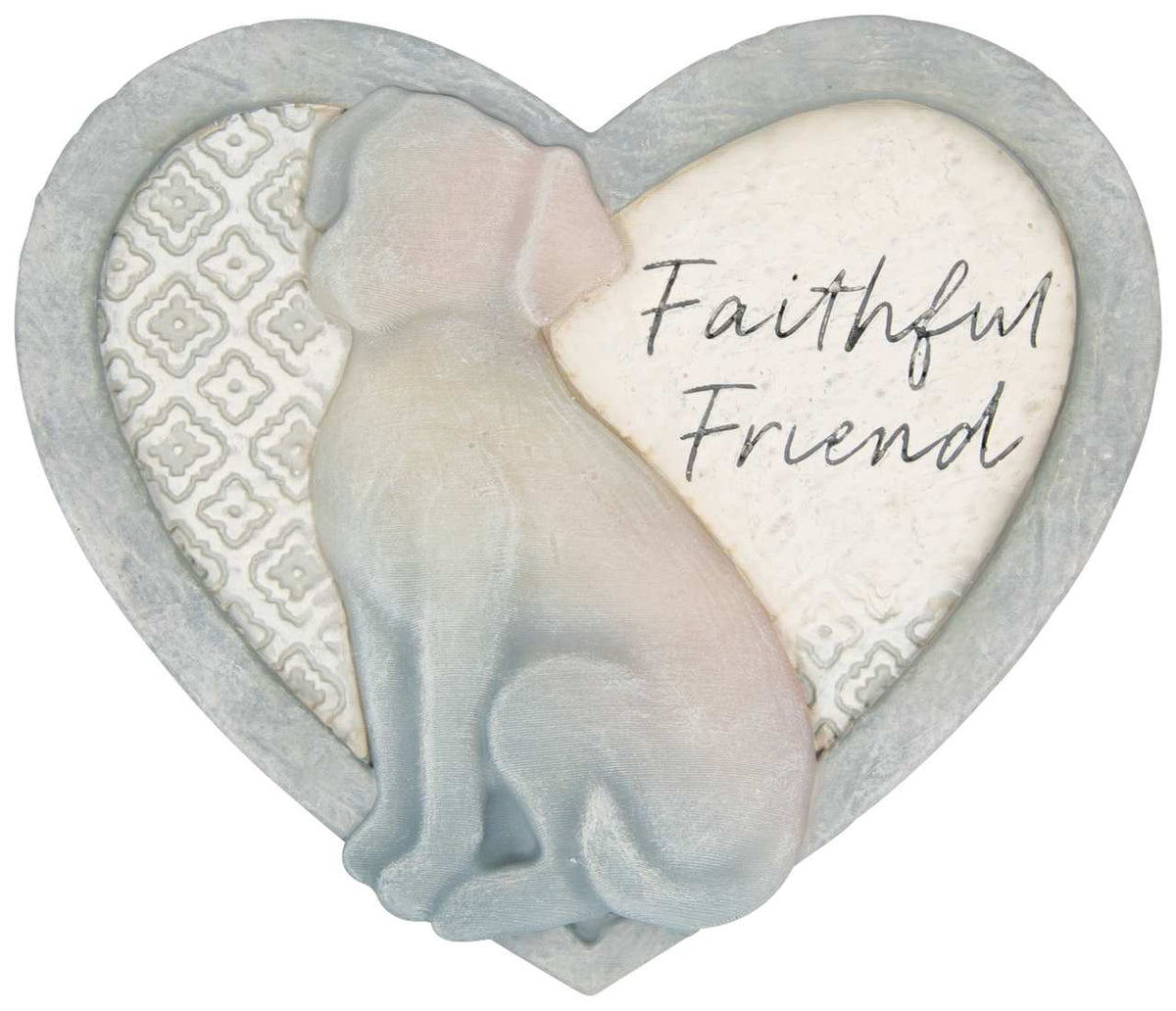 Mini Garden stone- Faithful Friend –  Bolton Florist Inc, Bolton ON