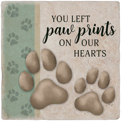 Travertine Paver Paw Prints –  Bolton Florist Inc, Bolton ON