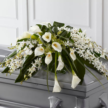 Angel Wings Casket Spray –  Bolton Florist Inc, Bolton ON