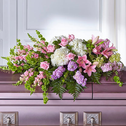 Life's Gratitude Casket Spray –  Bolton Florist Inc, Bolton ON