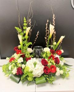 Radiant Love Urn Spray –  Bolton Florist Inc, Bolton ON