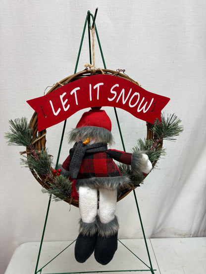 The Let It Snow Wreath –  Bolton Florist Inc, Bolton ON