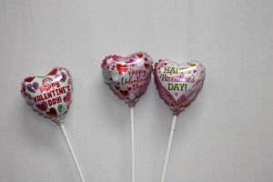 Assorted Small Happy Valentines Day Balloons