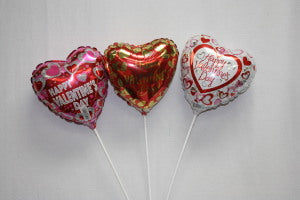 Assorted Large Happy Valentines Day Balloons