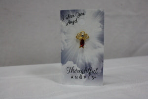 I Love You Angel Pin